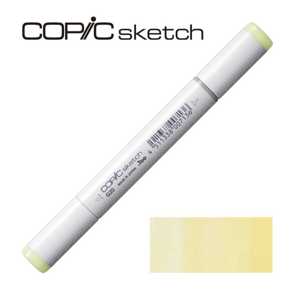 コピックスケッチ G20 ワックス・ホワイト,  G20 ワックス・ホワイト, スケッチ