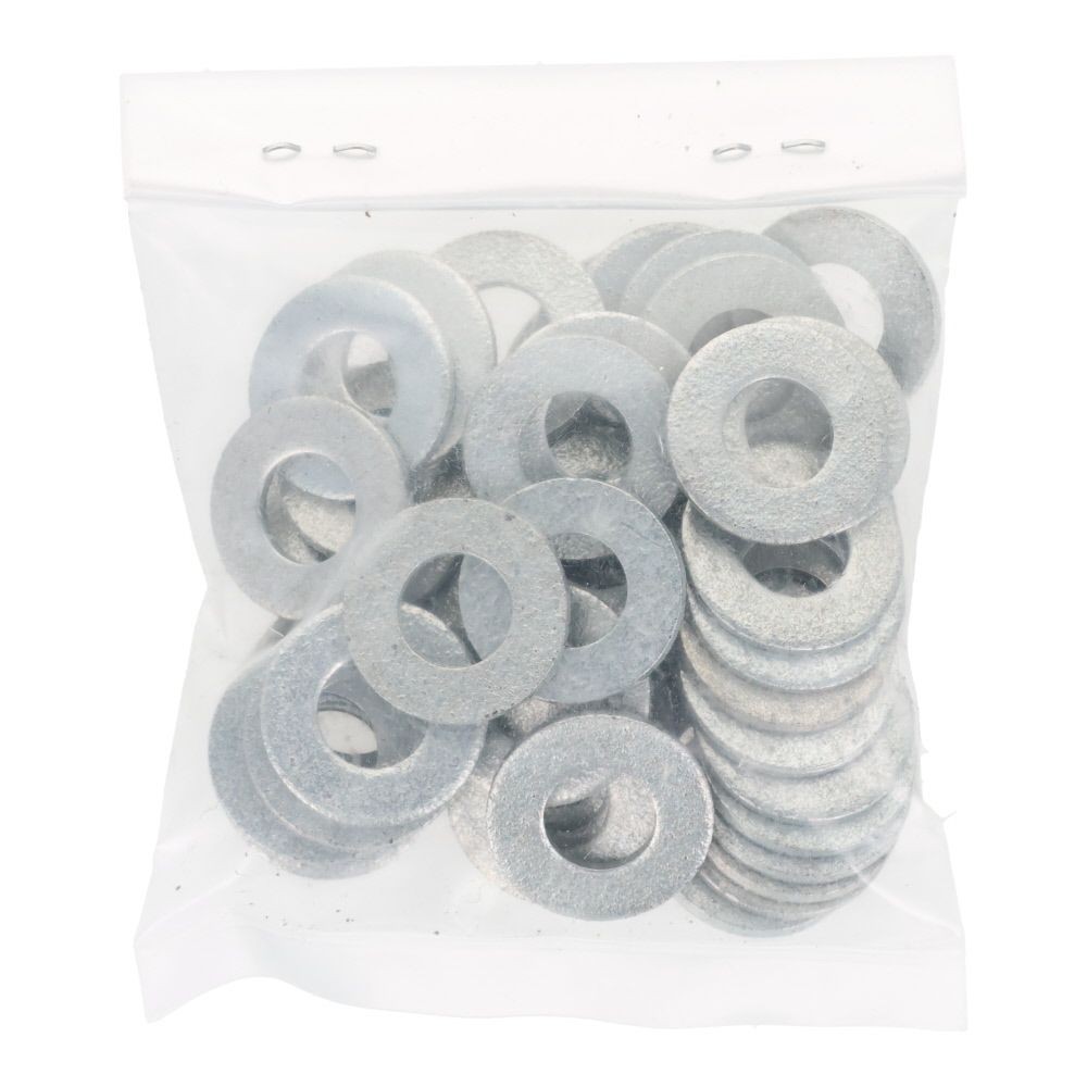 ドブメッキワッシャー　８&times;１８&times;１．６ｍｍ　５０入　袋売, 丸座金, 8&times;18&times;1.6