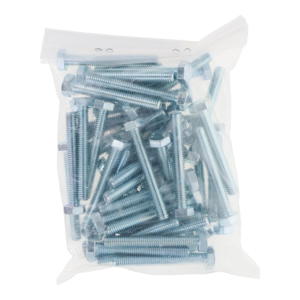 ユニクロ　六角ボルト　Ｍ６&times;４５　５０入, ボルト, 50個入り