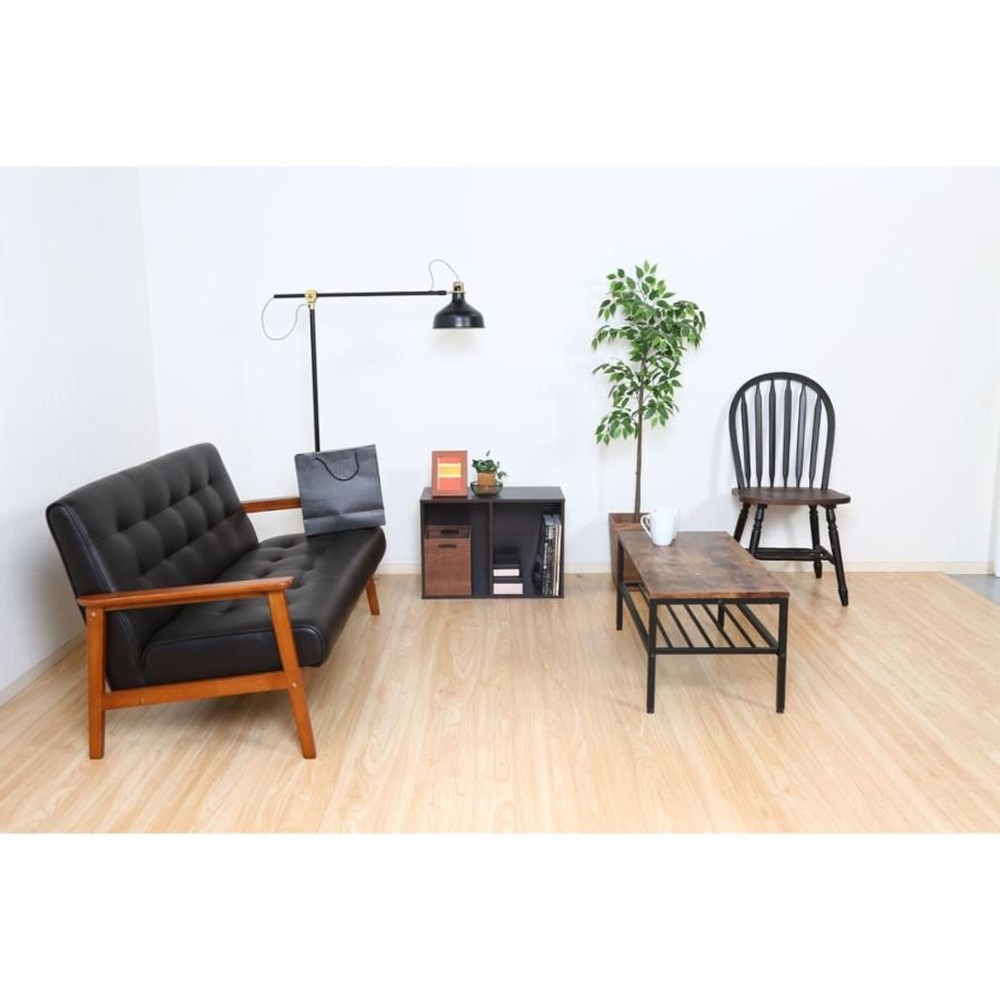 カラーボックス　可動棚2段【メーカー直送・代引不可】, ホワイト, 2段