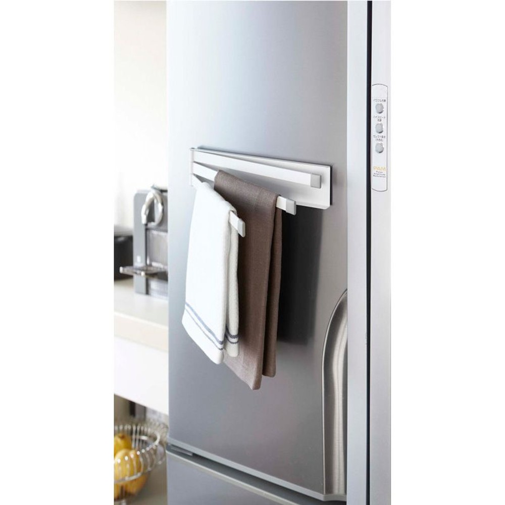 マグネット布巾ハンガー　プレート　ホワイト, その他カラー１, その他サイズ１