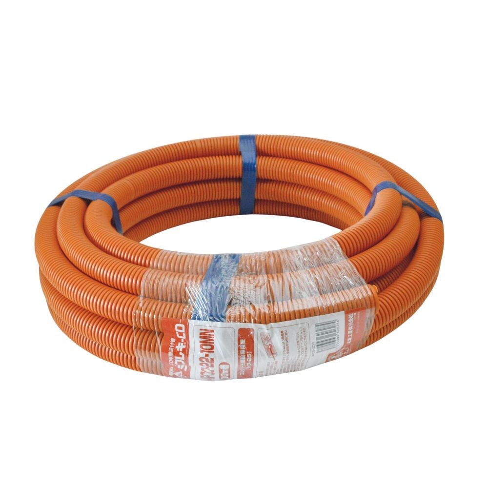 未来 CD管 オレンジ 10m MFCD-2210, オレンジ, 10m巻