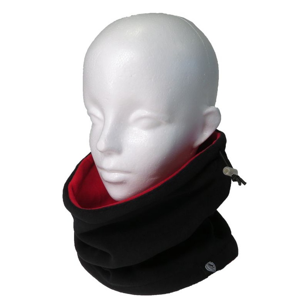 リバーシブルネックウォーマー, レッド, フリーサイズ