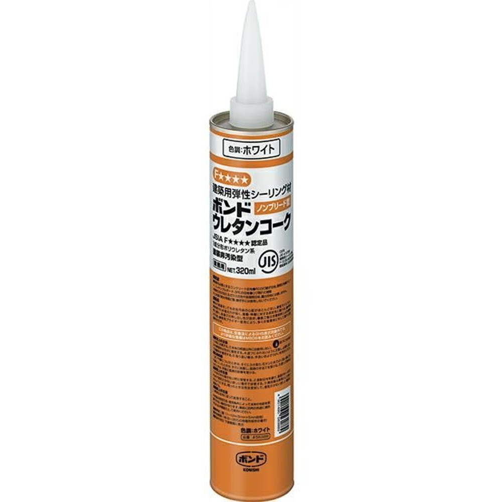 コニシ ボンド ウレタンコーク 320ml, ホワイト, 320ml