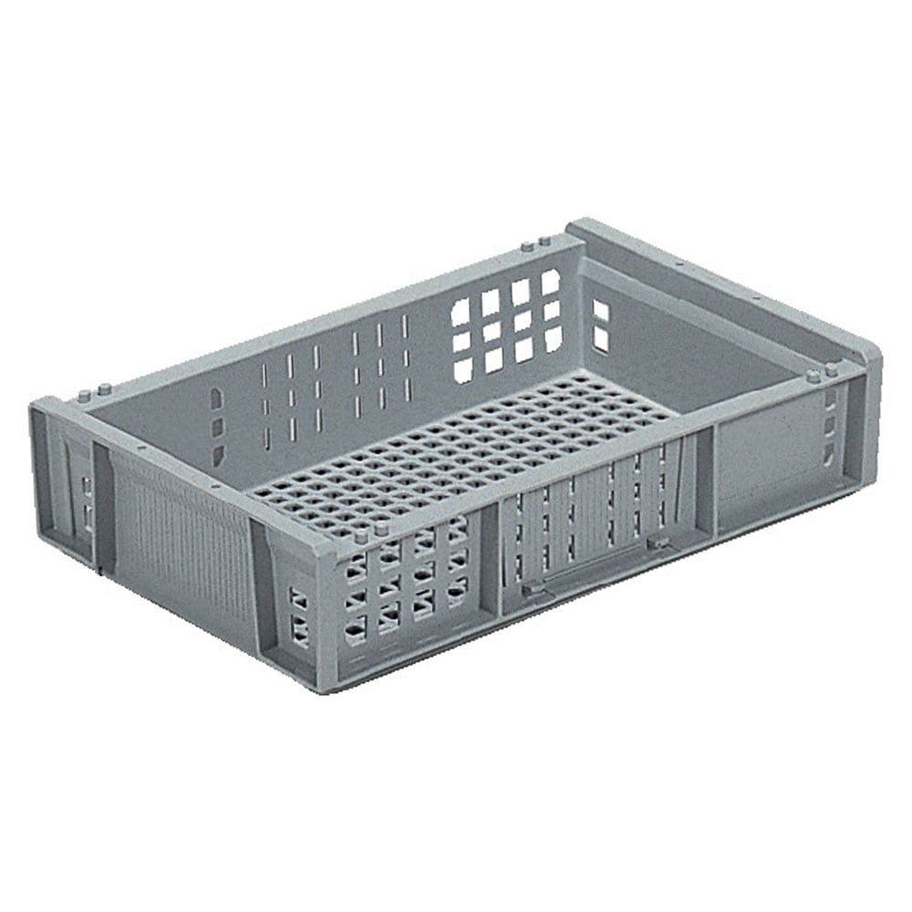 サンコー サンテナー B#7FC グレー 100706-00 &times;10個セット【メーカー直送・代引不可】【法人限定】【日祝配送不可・時間指定不可】, グレー, 10P