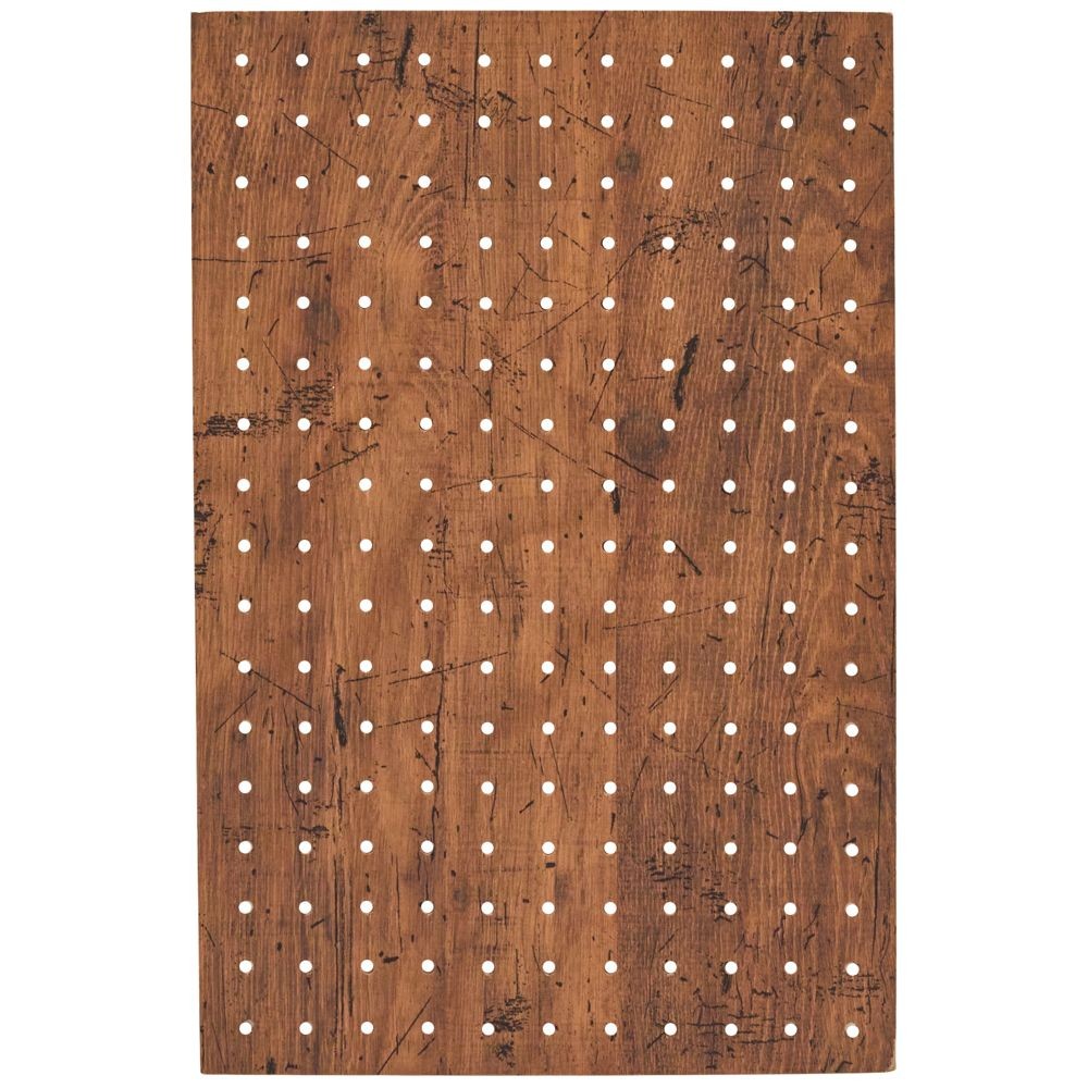 カットシャビー有孔ＬＢ　約幅２９０ｍｍ ５．５ｍｍ厚, ログブラウン幅290(290), 長さ290mm