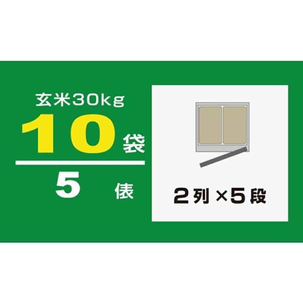 アルインコ 100V 玄米野菜切替式保冷庫 10袋用 LWA10NF 玄米保冷庫 米っとさん【メーカー直送・代引不可】※納期約5ヶ月, グレー, 10袋用