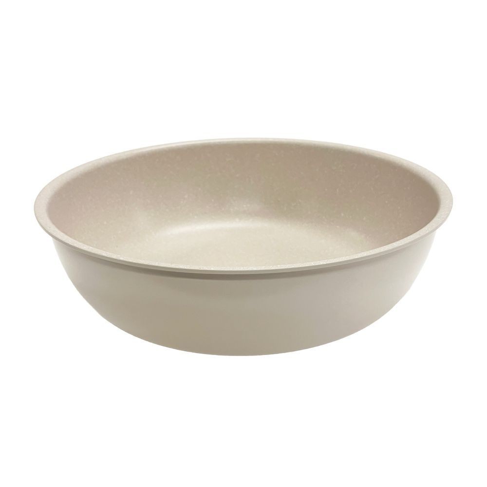 WIZ'A ウィザ 食洗器で洗える着脱式 深型フライパン 24cm WZFPG-24, ベージュ, D254&times;W254&times;H72mm