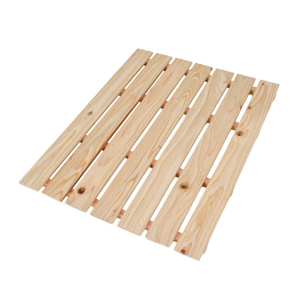 天然木 杉すのこ（特大）　約８５&times;６６ｃｍ, 杉, 特大