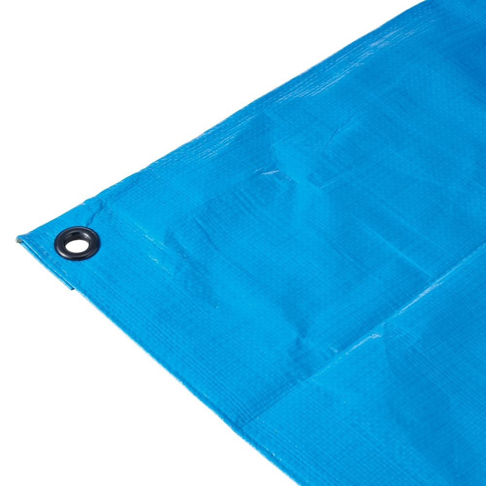 ウィザ WIZ'A ハトメが丈夫なブルーシート＃３０００　９．０&times;９．０m, ブルー, 9.0&times;9.0m
