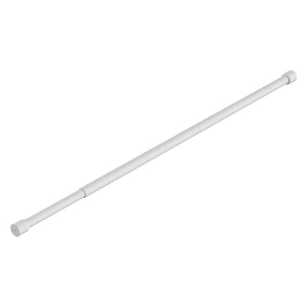 平安伸銅 室内物干し竿95 マットホワイト, ホワイト, 幅950〜1700mmmm&times;奥行35mm&times;高さ35mm