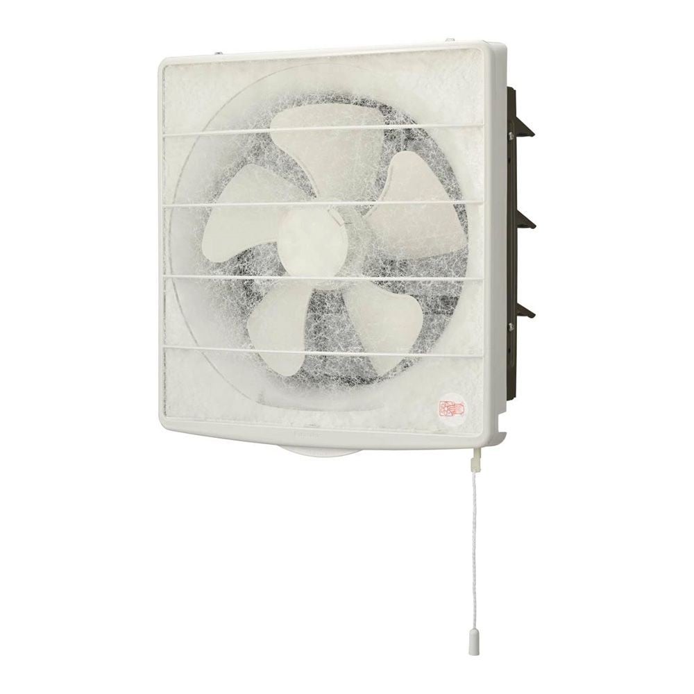 パナソニック 引きひも式　台所用換気扇（羽根径25cm）フィルター付き FY-25TH3, ホワイト, 幅352mm&times;奥行148mm&times;高さ366mm