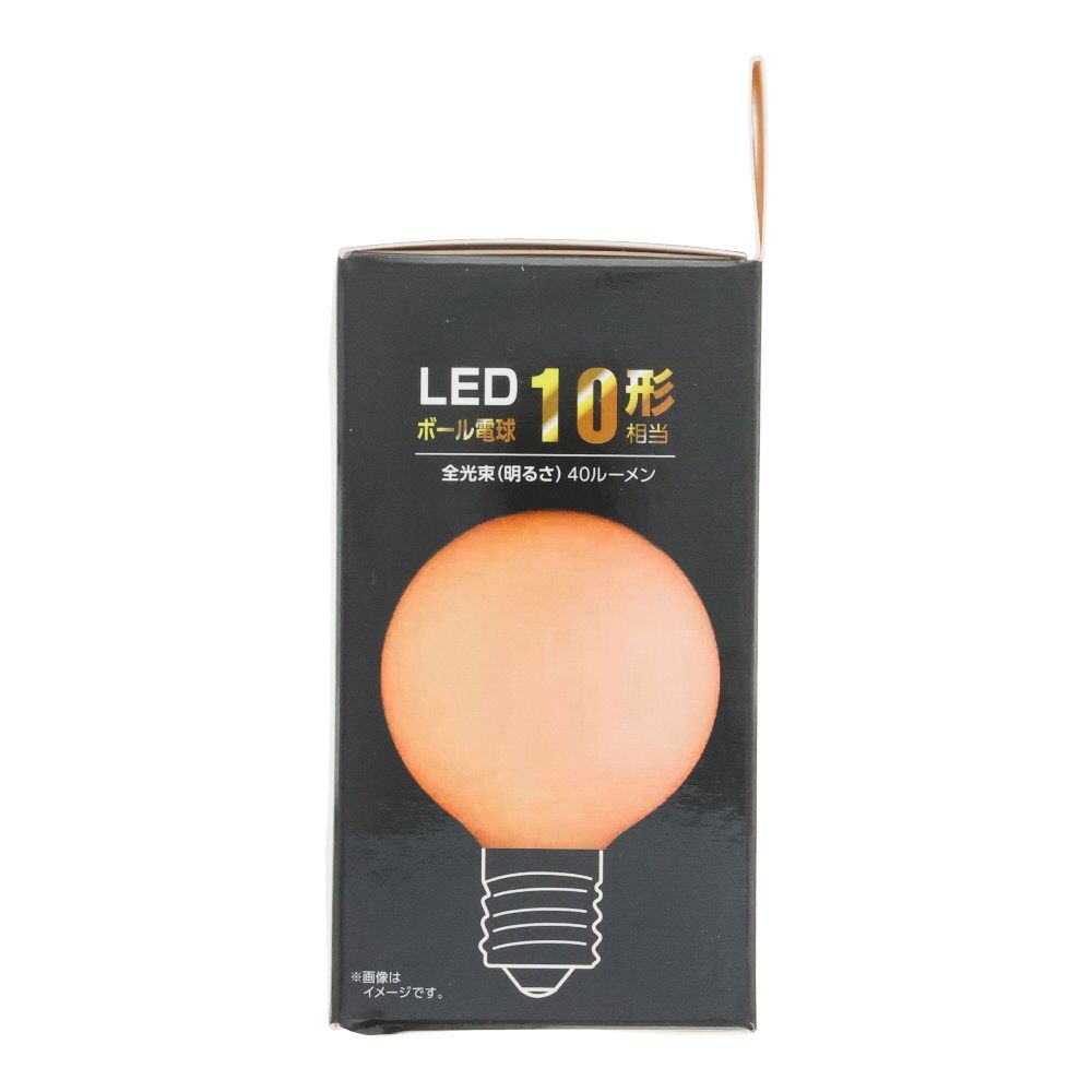 ヤザワ フィラメントLED LDG1LG50E17WH2, ホワイト, 10形相当