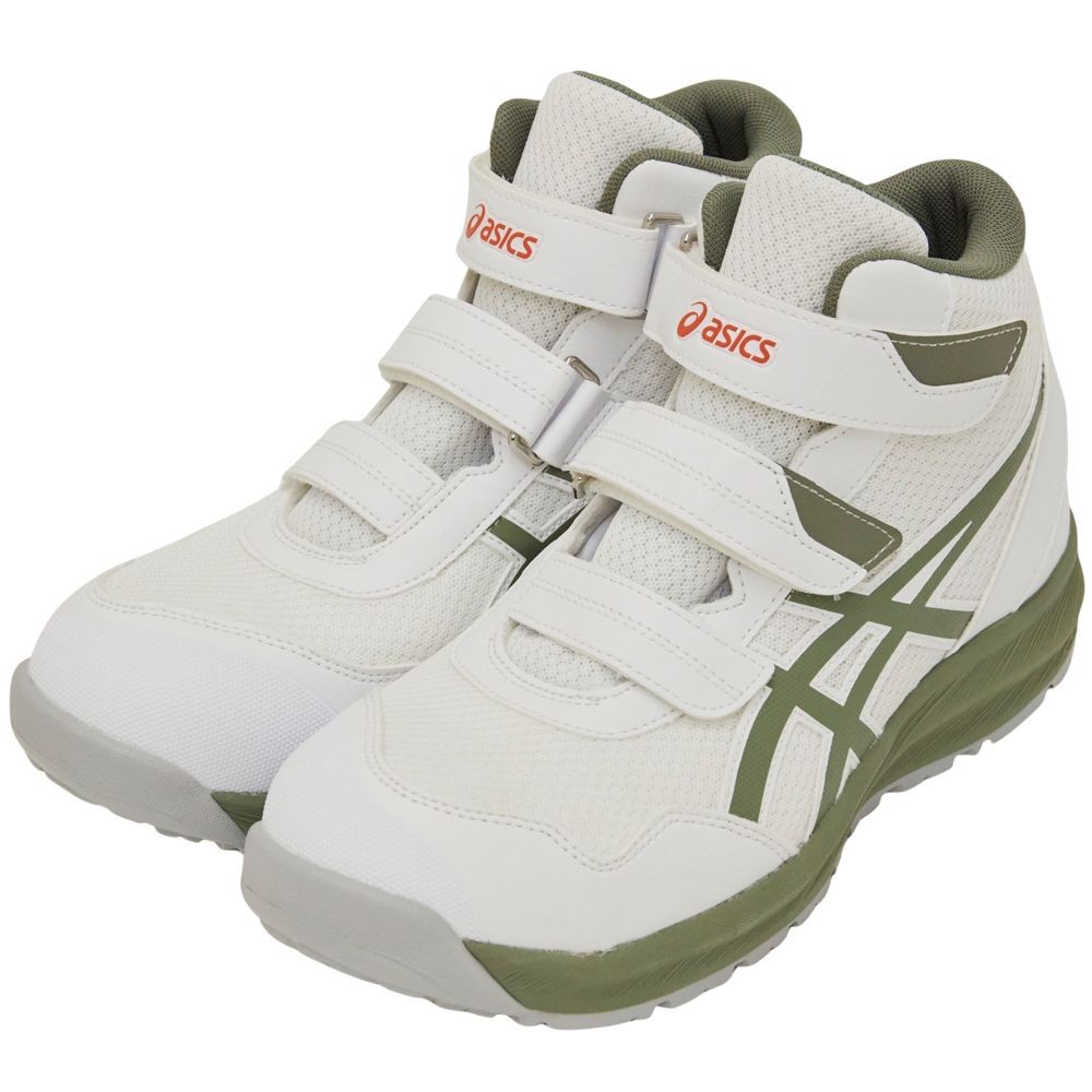 アシックス（ASICS） ウィンジョブCP216 ホワイト×ライケングリーン, ホワイト×ライケングリーン, 25.5cm