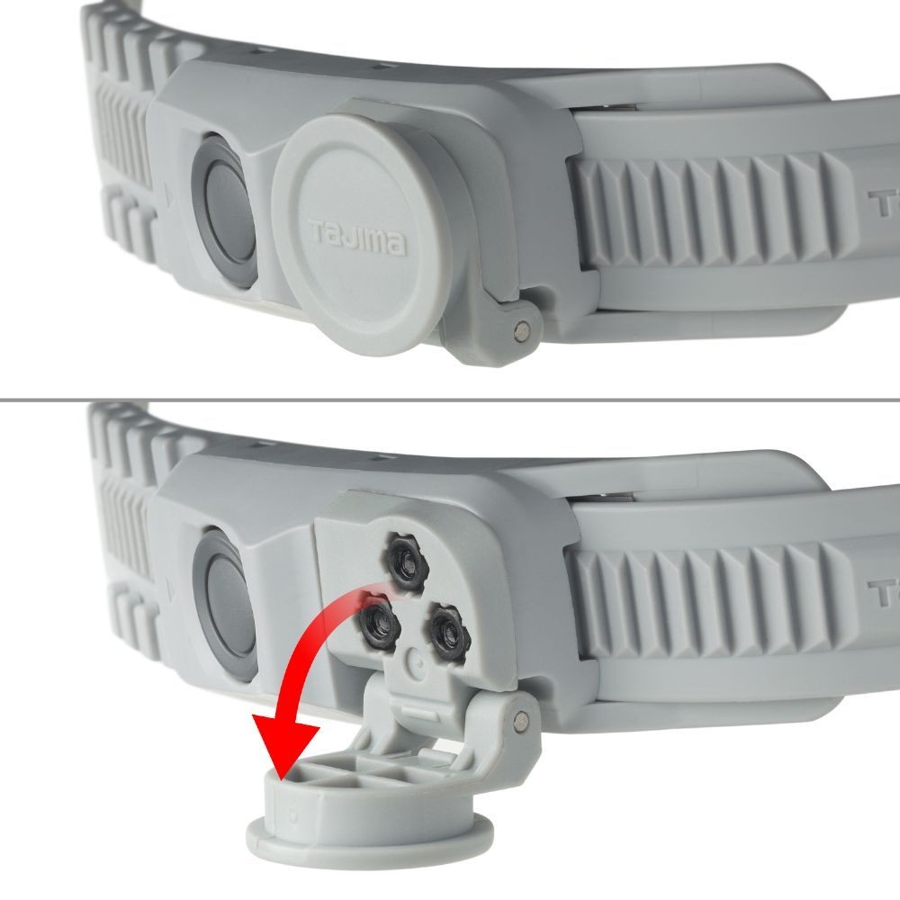TAJIMA（タジマ）　セフメット用　着装体セット　HANSGRS, グレー, 交換用着装体