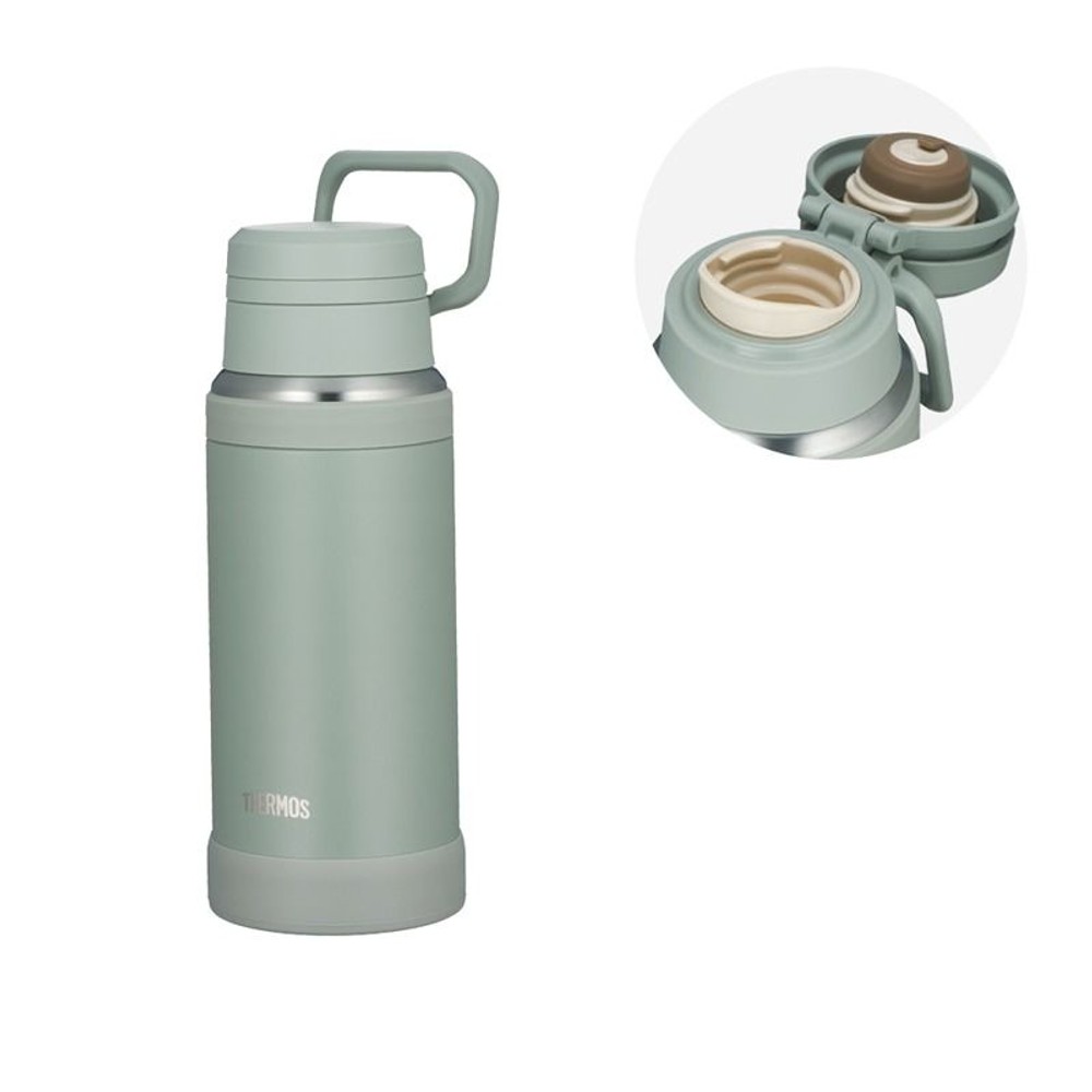 サーモス　真空断熱ケータイマグ ＪＯＹー７５０ ＡＳＧ, アッシュグリーン, 750ml