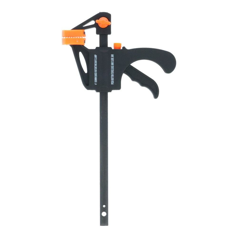 ウイザ WIZ&rsquo;A  クイックバークランプ　ＧＴＱＣ１００, 黒, 有効寸法100mm