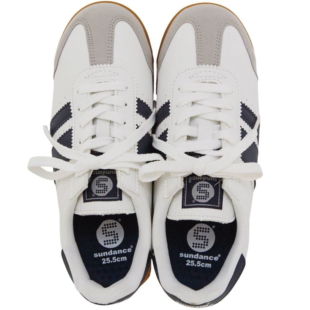 サンダンス（sundance） DAYTONA  SD-0031 ホワイト＆ネイビー, ホワイト＆ネイビー, 25.0cm