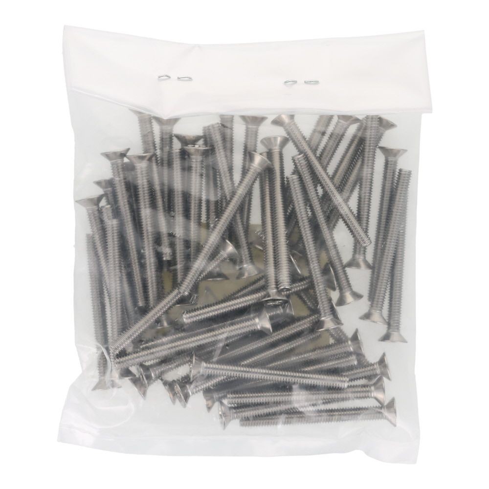 ＯＨＳＡＴＯ　ステンレス　小ねじ　皿　Ｍ４&times;４０　５０入, ステンレス, 50個入り