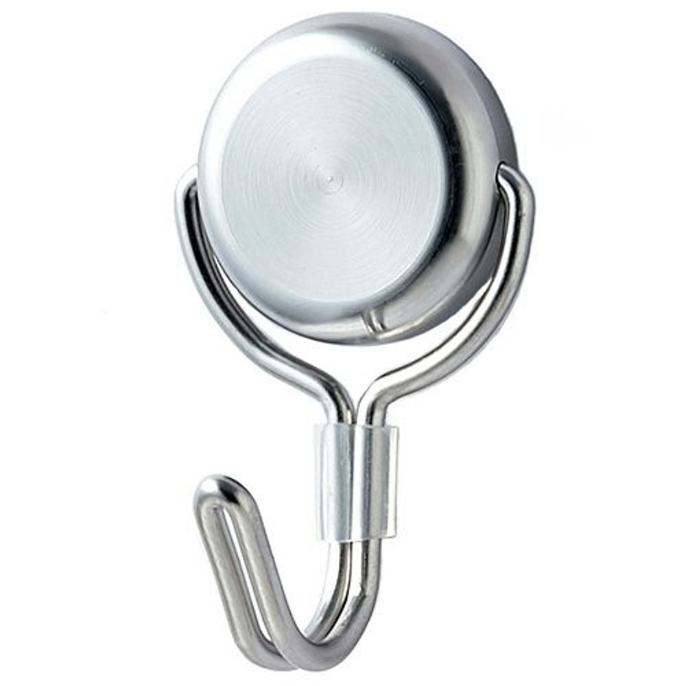 ステンレスボディ　パワーマグネットフック, ステンレス, 3kg