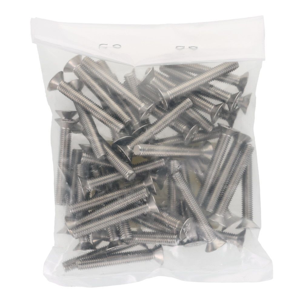 ＯＨＳＡＴＯ　ステンレス　小ねじ　皿　Ｍ５&times;３５　５０入, ステンレス, 50個入り