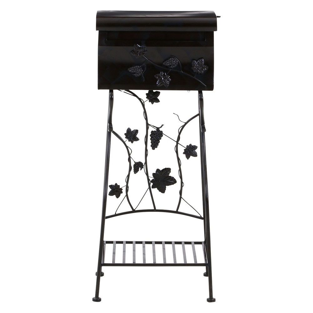 置き型ポスト メールボックス グレープ BR2 XBS181224【メーカー直送・代引不可】, ブラウン, XBS181224