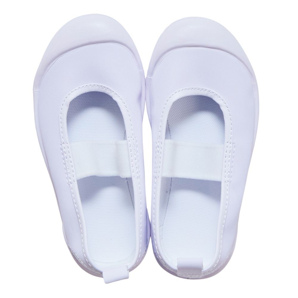 ビニールバレーシューズ, ホワイト, 21.5cm