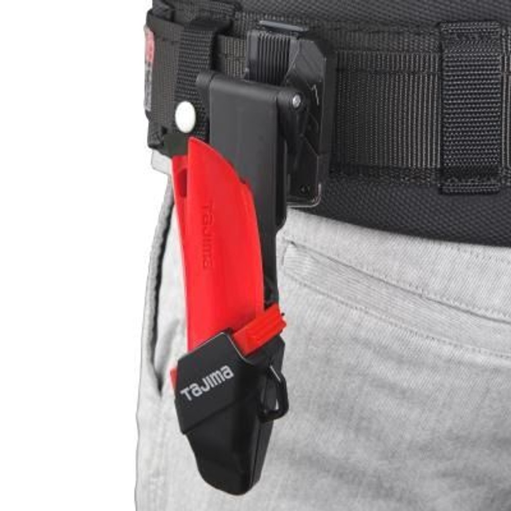 TAJIMA　L刃 ドライバーカッター セフホルスター 黒　DC-LSFB, ブラック, ドライバーカッター専用ホルスター