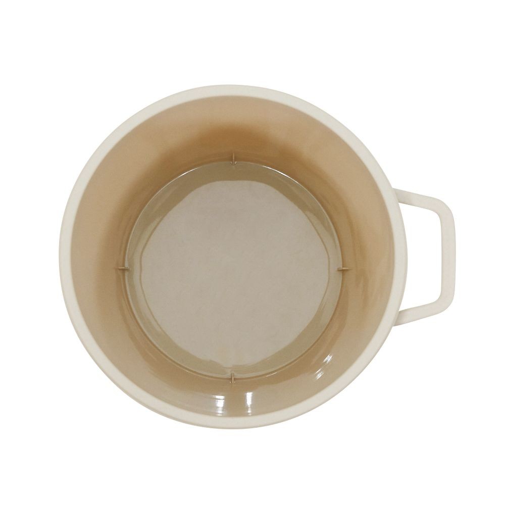 ゴミ袋止め付くず入れ, ホワイト（2.0L）, 2.0L