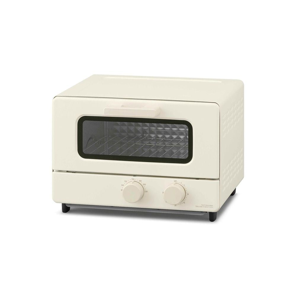 アイリスオーヤマ オーブントースター EOT-401-C, アイボリー, 幅326&times;奥行約326&times;高さ約236