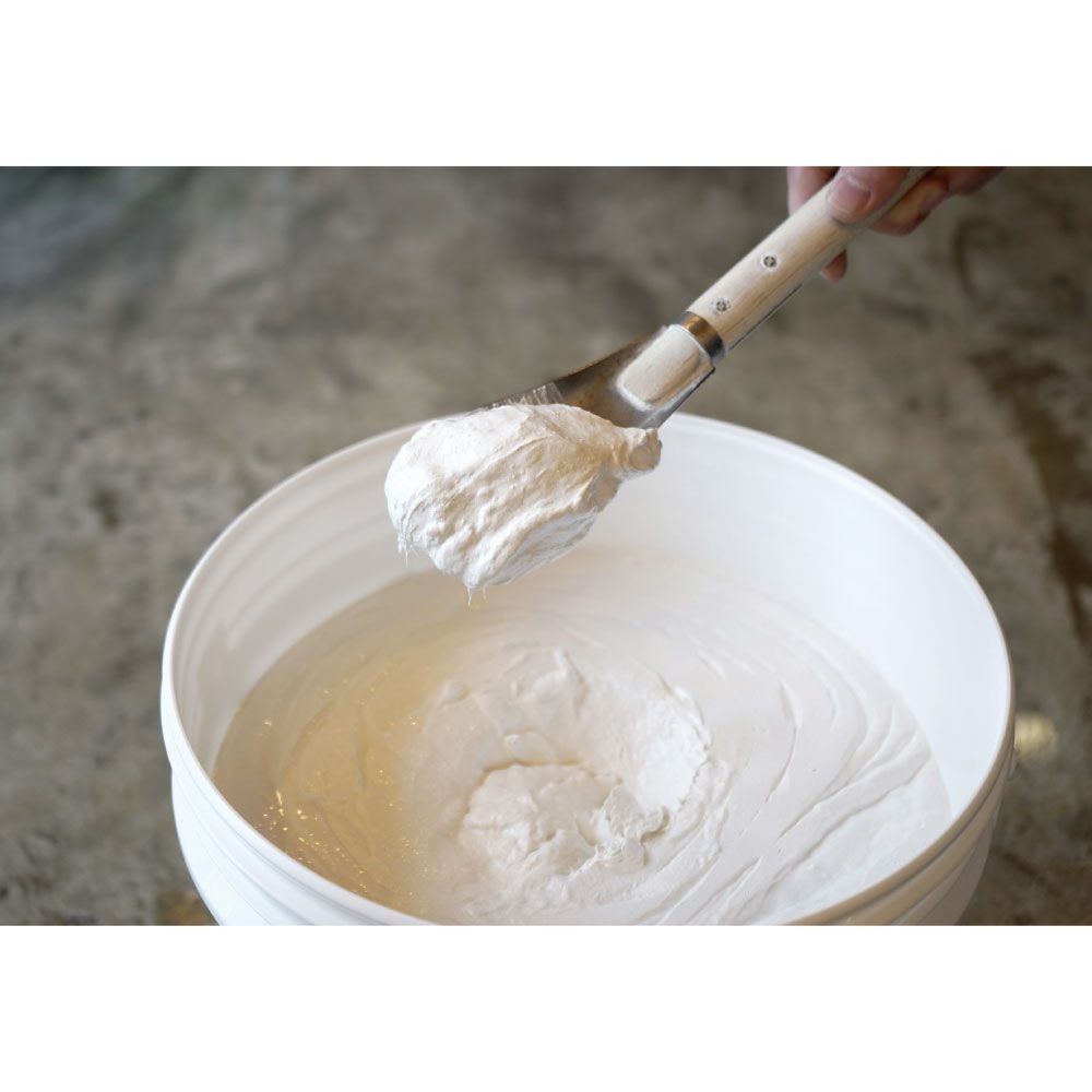 うまーくヌレールＰＲＯ仕上げ材　５kg, 純白, 5kg