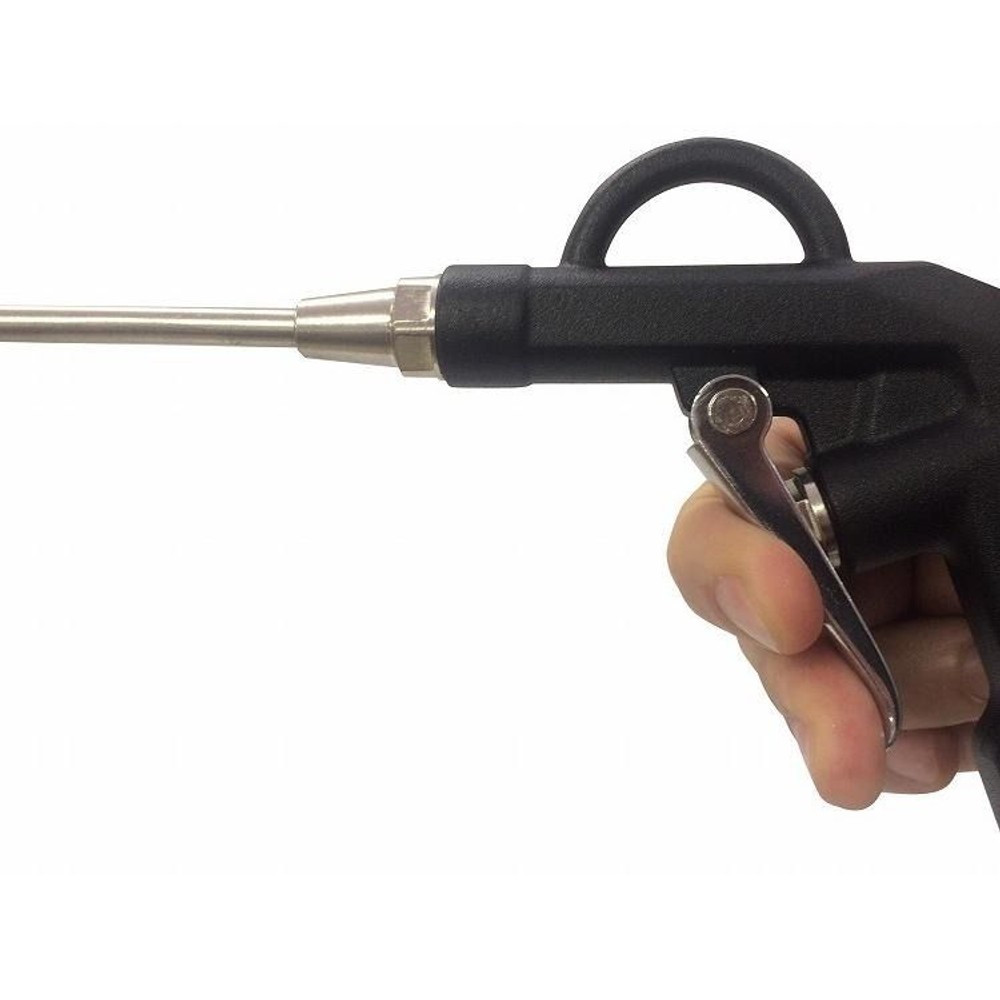 GREATTOOL 高圧エアーダスターノズル 100mm GTBG-8, ブラック, 100mmタイプ