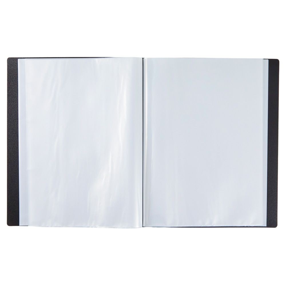 ウィザ WIZ'AクリアブックスタンダードＡ4 40ポケット, アイボリー, 40ポケット