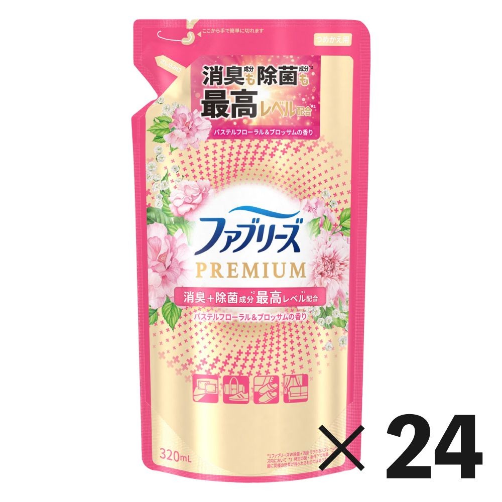 【数量限定】ファブリーズプレミアム　パステルＦ＆ブロッサム　つめかえ   24個セット, パステルフローラル＆ブロッサム, 詰替