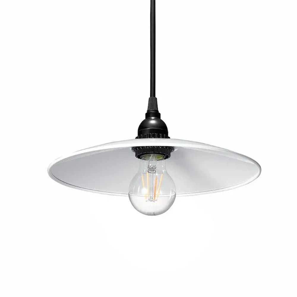 ヤザワ レトロペンダント PDR04L01 WH ホワイト, ホワイト, 約485lm