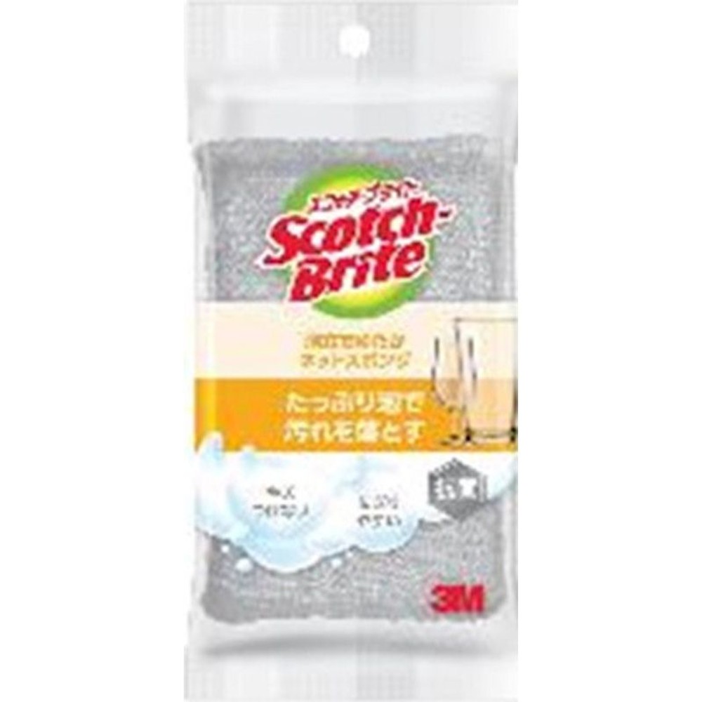 3Ｍ　泡立ちゆたか　ネットスポンジグレー, その他カラー１, その他サイズ１