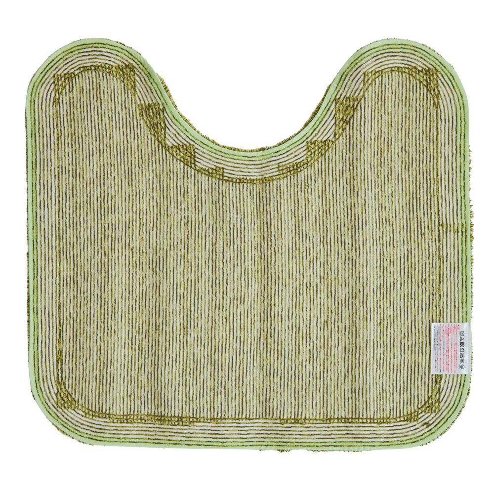 センコーＮＥＯツイード2トイレマット, オリーブグリーン, 55&times;60cm