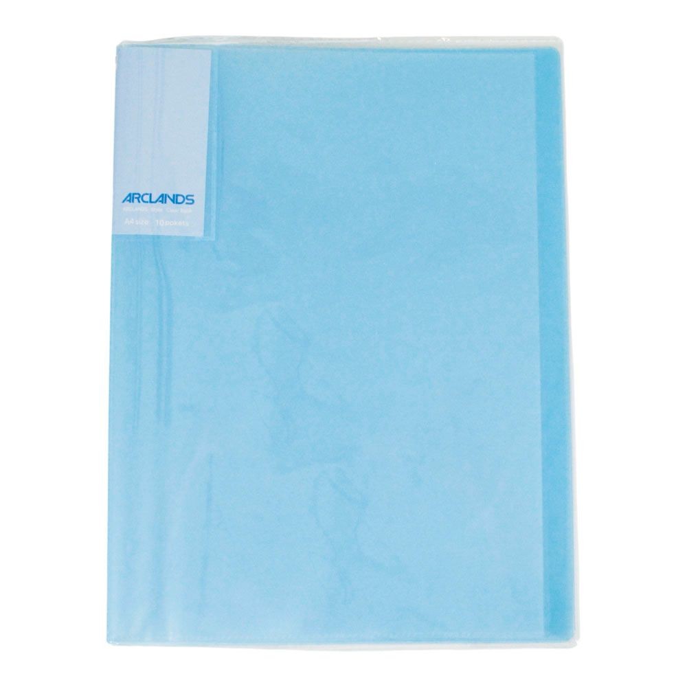 ウイザ WIZ'A透明クリアブックＡ4 10P, クリア, A4 10ポケット