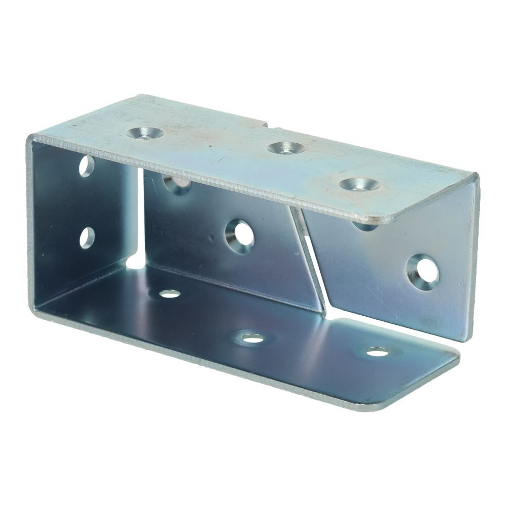 ２×４メッキ金具　受け金具４１×９１, メッキ, 受け金具