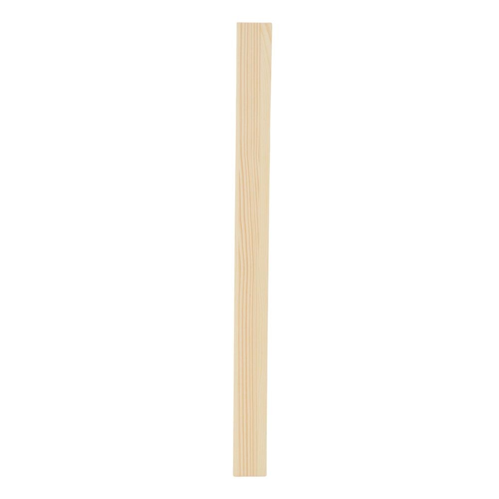 パイン加工材　約長さ６００ｍｍ 厚さ１２ｍｍ 幅１２ｍｍ, 厚さ12(12), 12mm