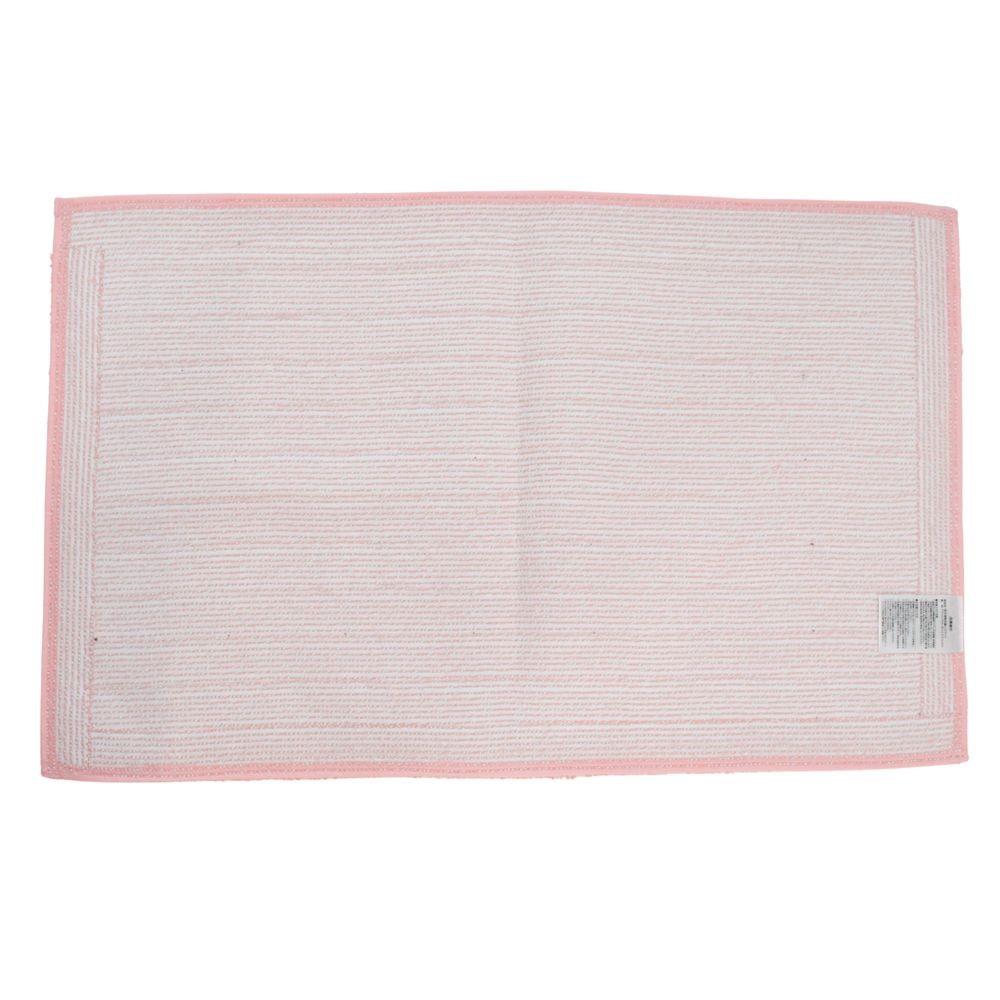 吸水速乾抗菌バスマット５０ｘ８０ｃｍ　ＰＫ, ピンク, 50&times;80cm
