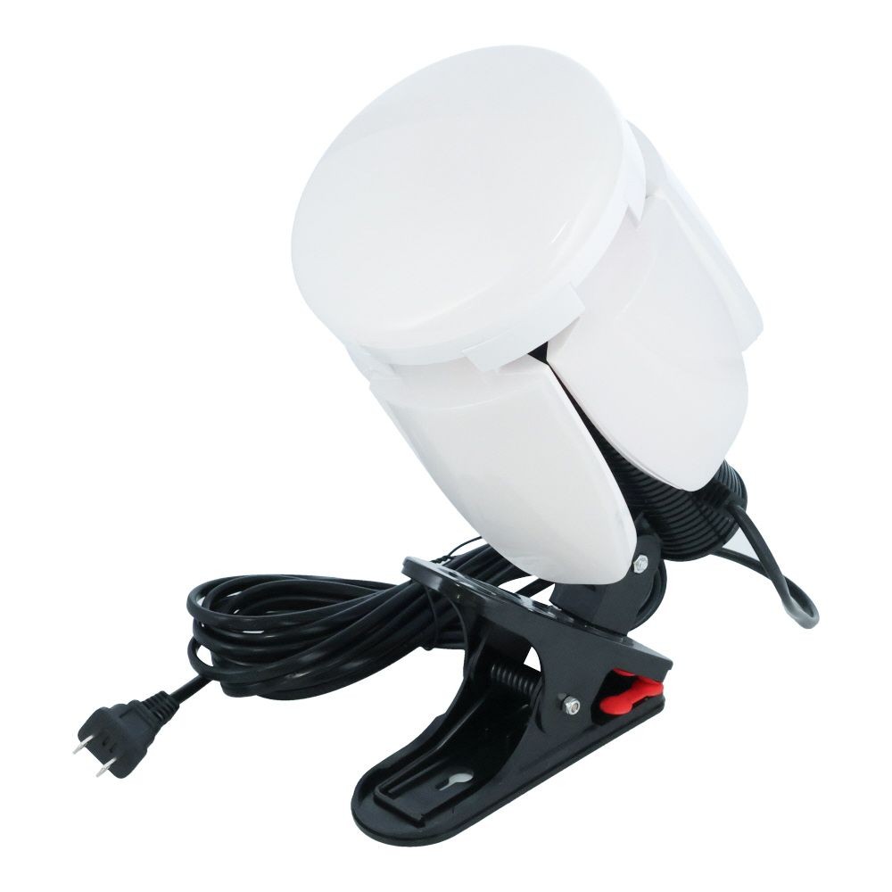 WIZ'A ウィザ　羽根型投光器５枚羽根７２Ｗ　調光調色リモコン付, ホワイト, 8700lm