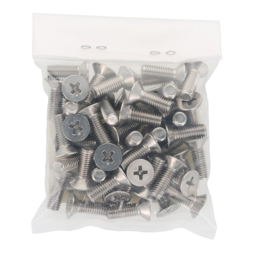 ＯＨＳＡＴＯ　ステンレス　小ねじ　皿　Ｍ５&times;１５　５０入, ステンレス, 50個入り