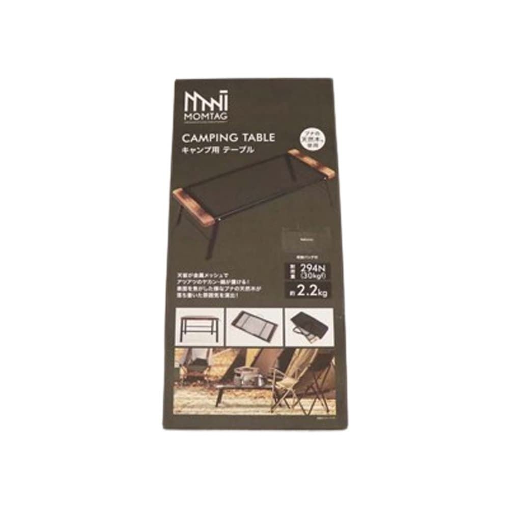 MOMTAG キャンプ用テーブル　HDL-0425, ブラック, -
