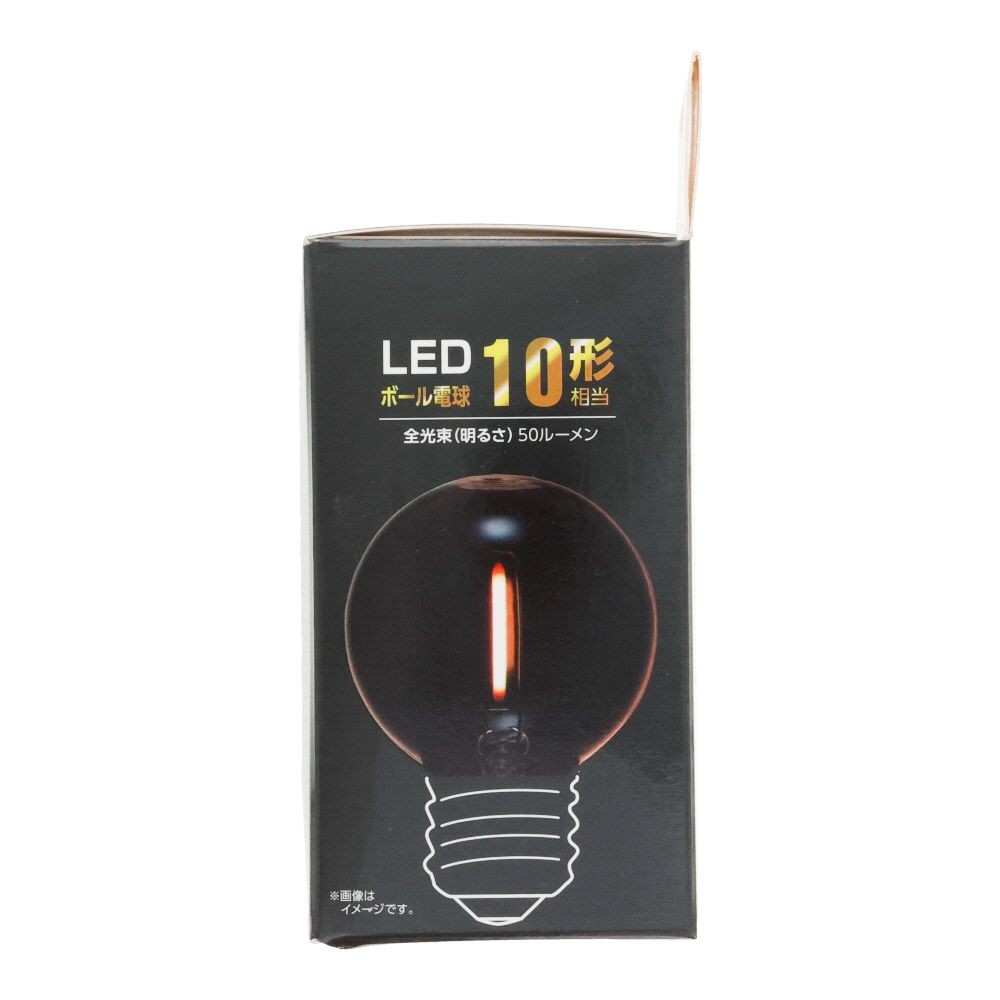 ヤザワ フィラメントLED LDG1LG50C2, クリア, 10形相当