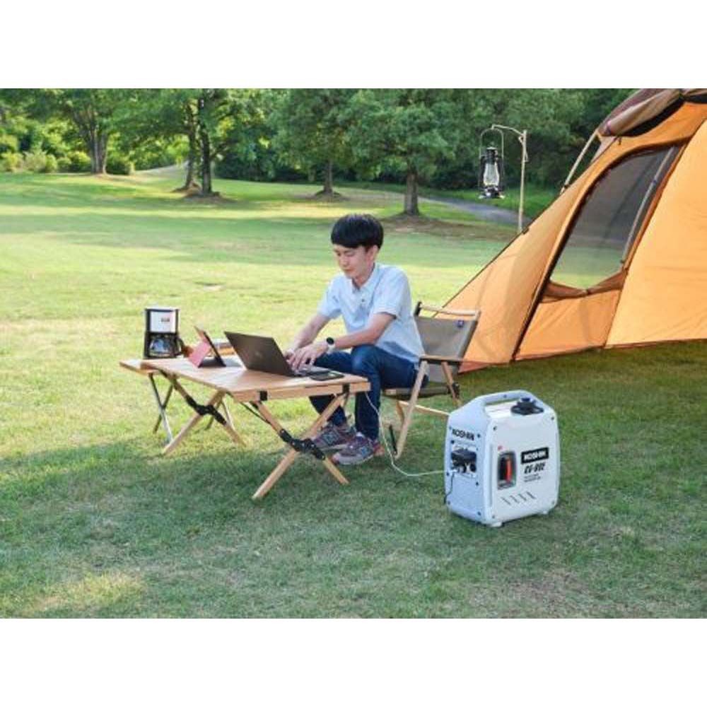 【現行品】工進インバーター発電機ＧＶー9ＳＥ, ホワイト, GV‐9SE