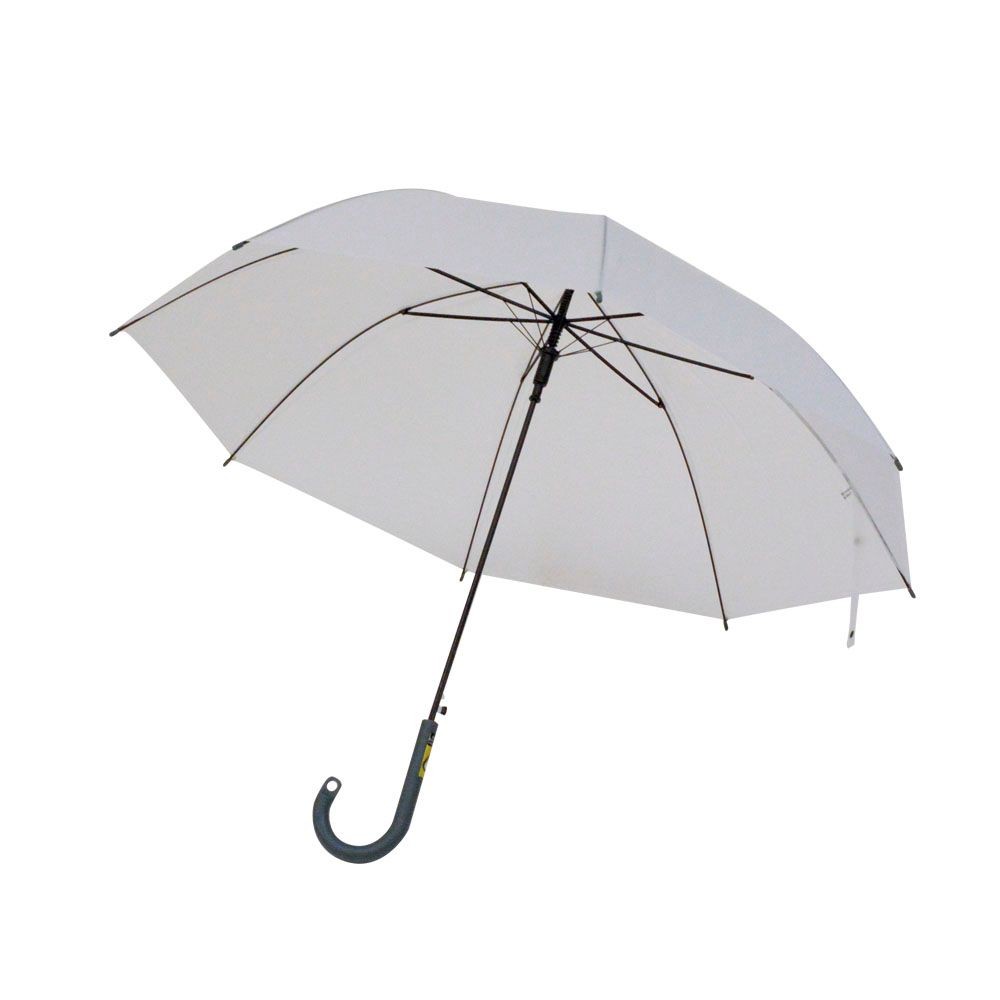 ビニール傘ネームハンドル ６０ｃｍ, グレー, 60cm