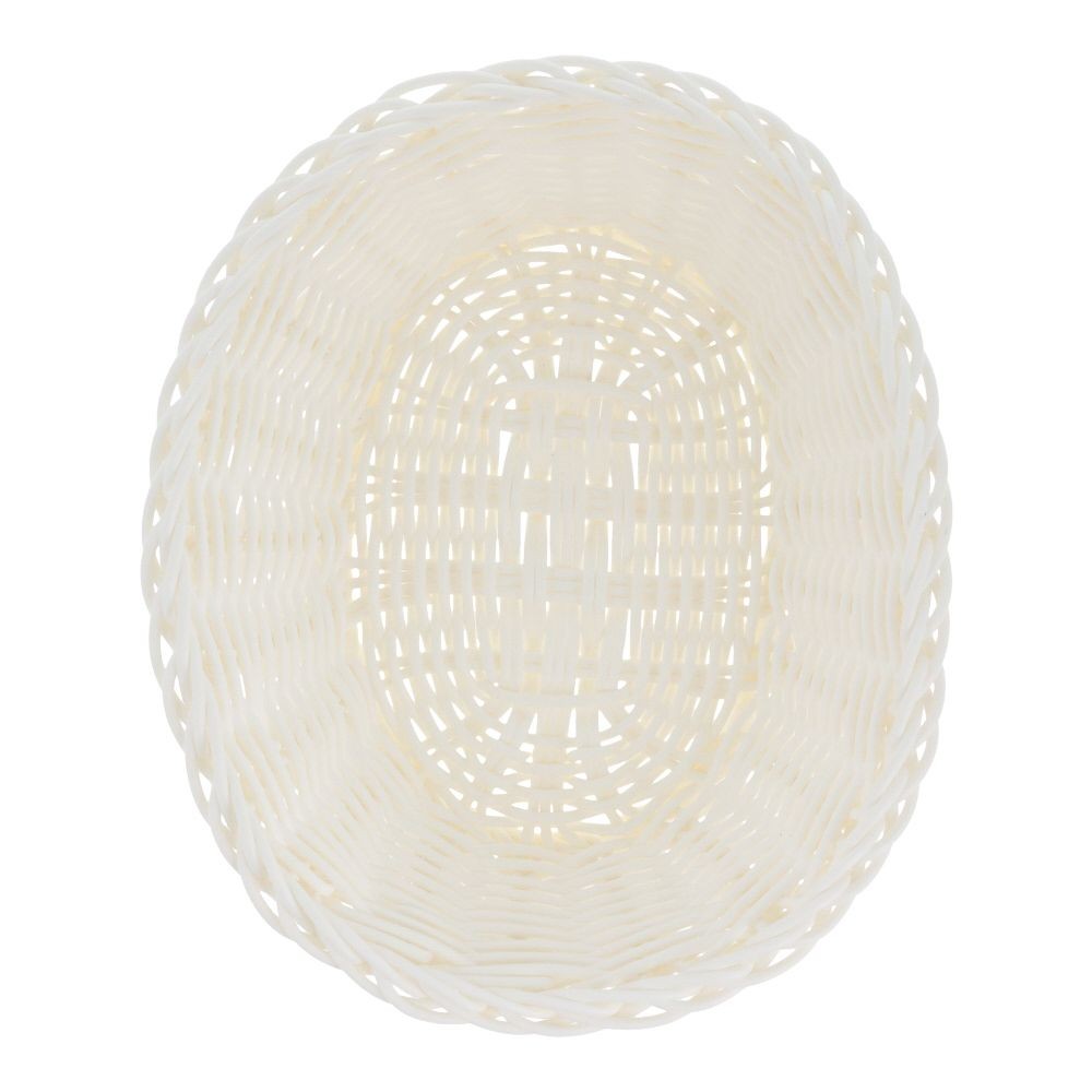 水洗いできるバスケット　オーバル　Ｍ, ブラウン, Mサイズ