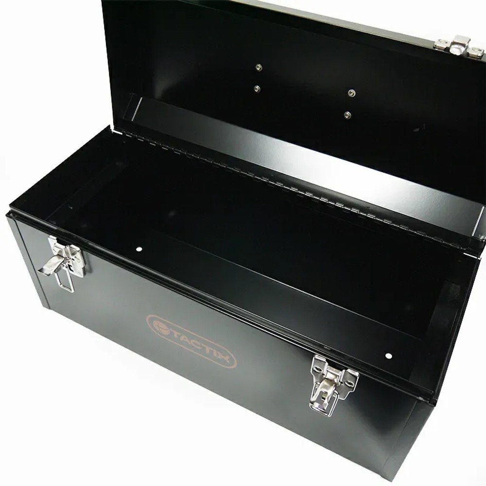 スチールツールケース　ブラック　　321100, ブラック, 幅510&times;奥行205&times;高さ230