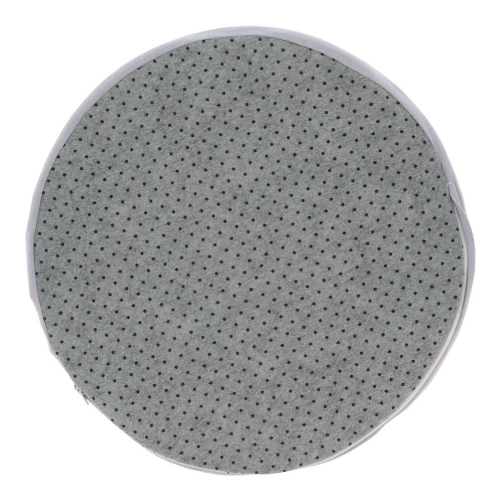 ウイザ WIZ'A チェアパッド　低反発, アイボリー, 約35&times;35&times;3.5ｃｍ